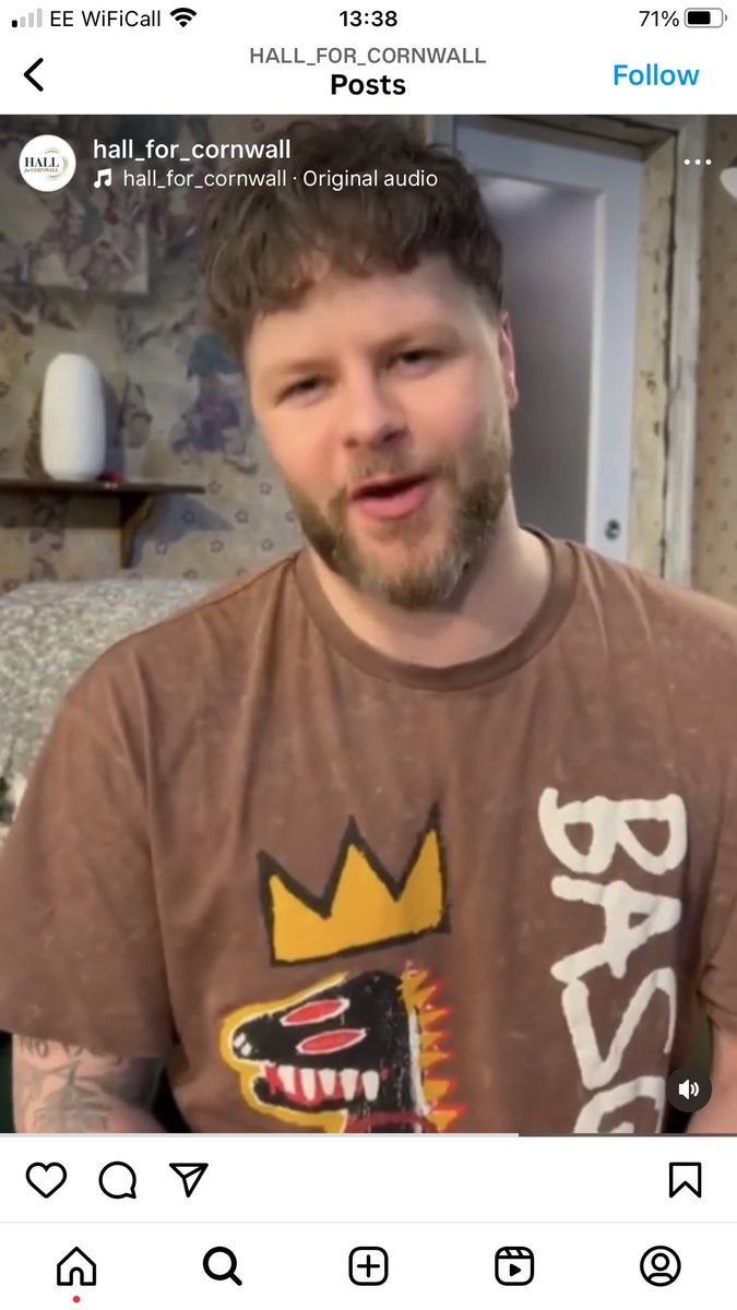 When ⁦@JayMcGuiness⁩ is wearing the t-shirt we gifted him in a promo post for ⁦@222aghoststory⁩ ! This makes us smile 😊 glad you like the t-shirt Jay x