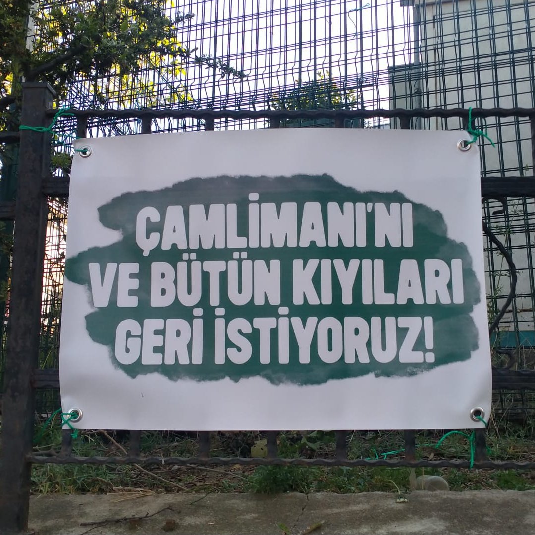 Heybeliada'da #Çamlimanı'nı ve bütün kıyıları geri istiyoruz! Kıyılara erişim anayasal haktır. Yağmaya, doğanın tahribatına son! @TC_adalarist @adalarbld @ErcanAkpolat1 @istanbulbld