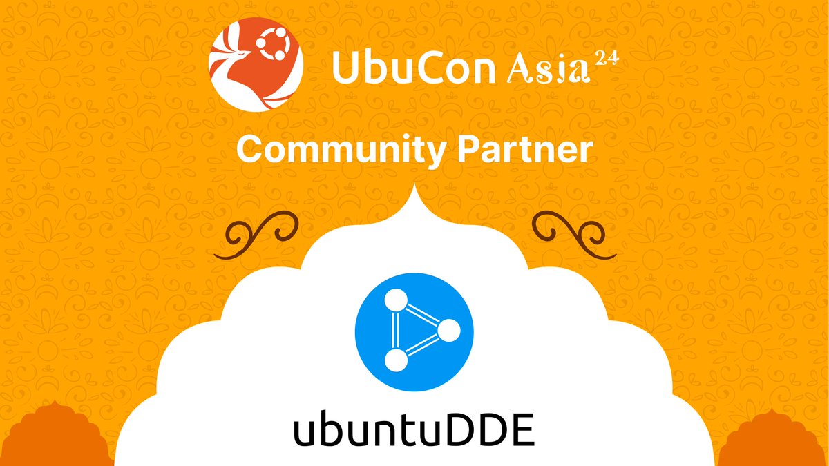 UbuConAsia's tweet photo. We're delighted to share the news of our esteemed community partners joining hands for UbuCon Asia 2024!

Join us (https://t.co/2lSRpCwZKG) as we embark on this journey to empower individuals and communities through the transformative power of Ubuntu and open-source principles. https://t.co/gGnCphWIPq