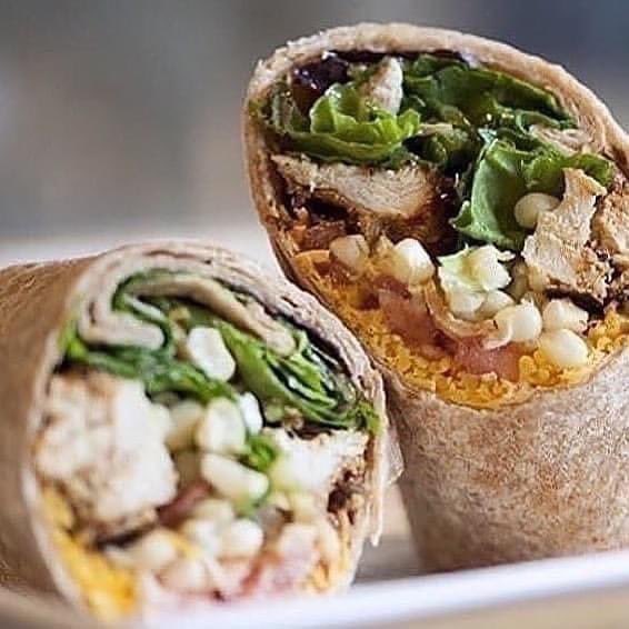 Our Local Mix Wrap is another delicious way to enjoy our Local Mix Salad!!! — BONUS…it comes with grilled chicken. Yum!!! #urbancookhouse #eatfresh #BuyLocalEatUrban #UC #wraps #lunchtime