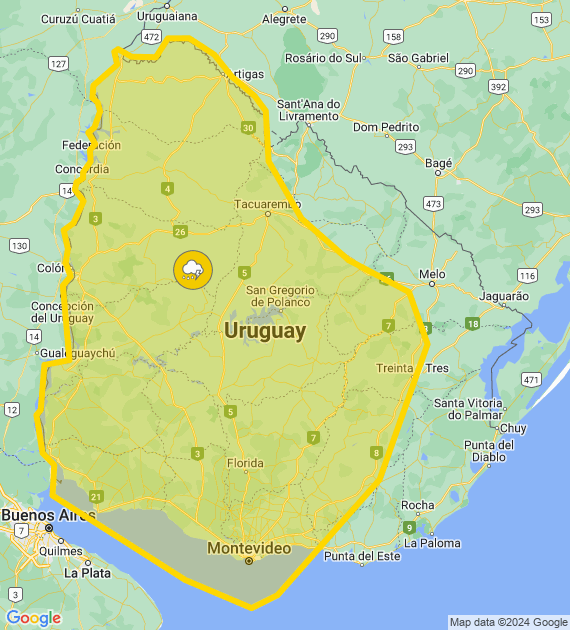 Inumet_'s tweet photo. Alerta amarilla por Persistencia de tormentas y lluvias
Se actualizará a las 12:40 o ante cambios significativos

Más info: https://t.co/zY2u8OFmLu https://t.co/Gpq5BDJNsD