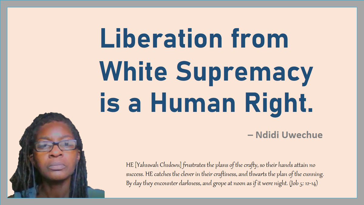 #Nigeria #Igbo #Africa #BlackLivesMatter
@blackenterprise @blackvoices
The earth belongs to Yahuwah Chukwu its Creator and  those who think they are gods are just mad...
Future generations deserve change & freedom from that madness aka psychopathy.