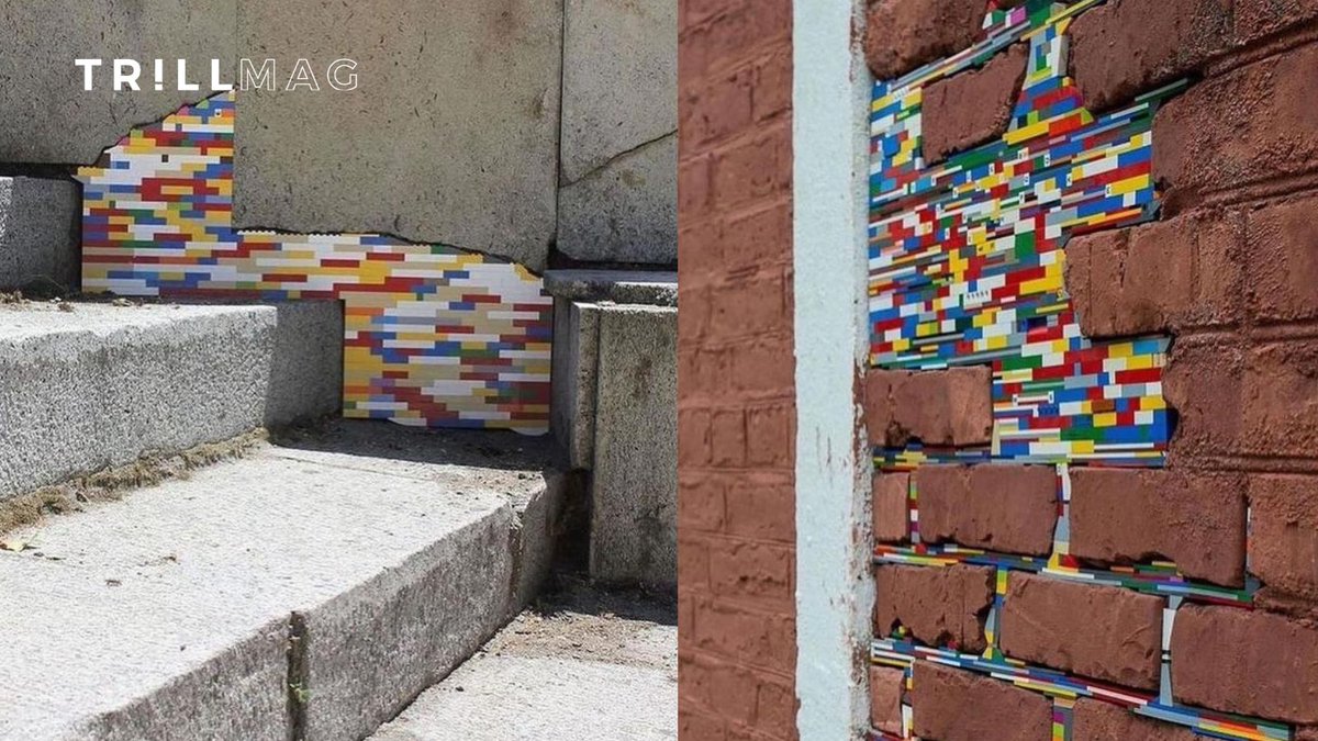 German artist travels the world to repair old damaged walls by patching them with lego bricks👏❤️

(via: janvormann and dispatchwork on Instagram)

-
#lego #art #astofinstagram #artist #artistoftheday #german #wall #bricks #trillmag