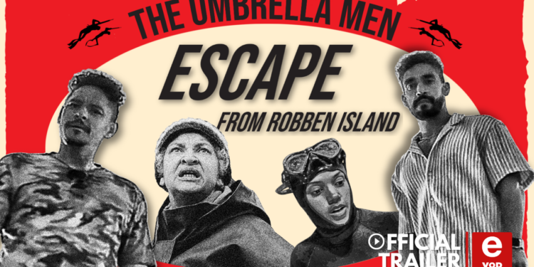 [PRESS OFFICE] Brace yourself for a hilarious and action-packed adventure as the Umbrella Men return in their highly anticipated sequel, The Umbrella Men: Escape From Robben Island, premiering on @etv #eVOD on 25 April 2024. themediaonline.co.za/2024/04/the-um…