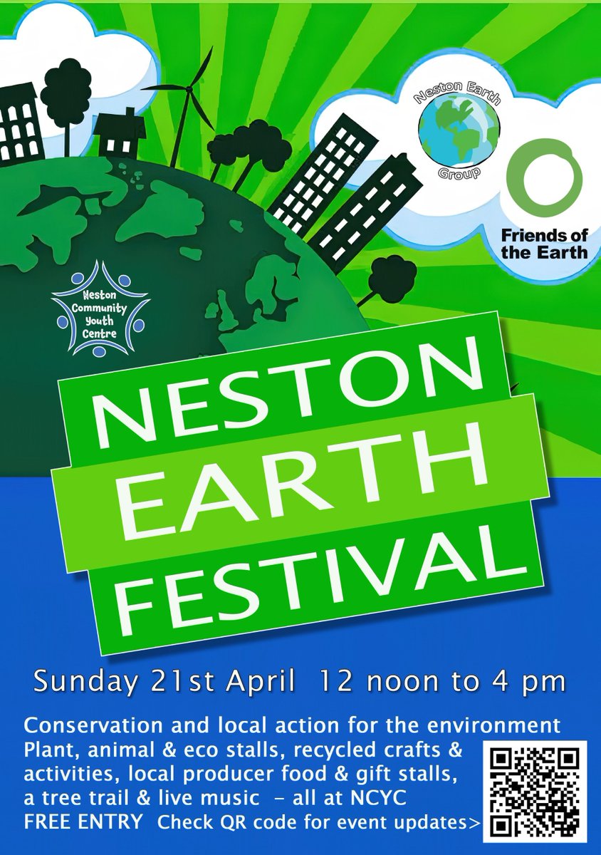 We'll be at the Neston Earth Festival this Sunday with information about WEN and handmade items from our Crafters group. If you are planning to visit the event, please come and have a chat (and maybe treat yourself too)! You'll find us inside the Neston Community & Youth Centre.