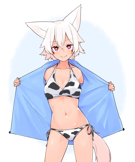 #気温が高いので気が早いが水着絵が見たい 