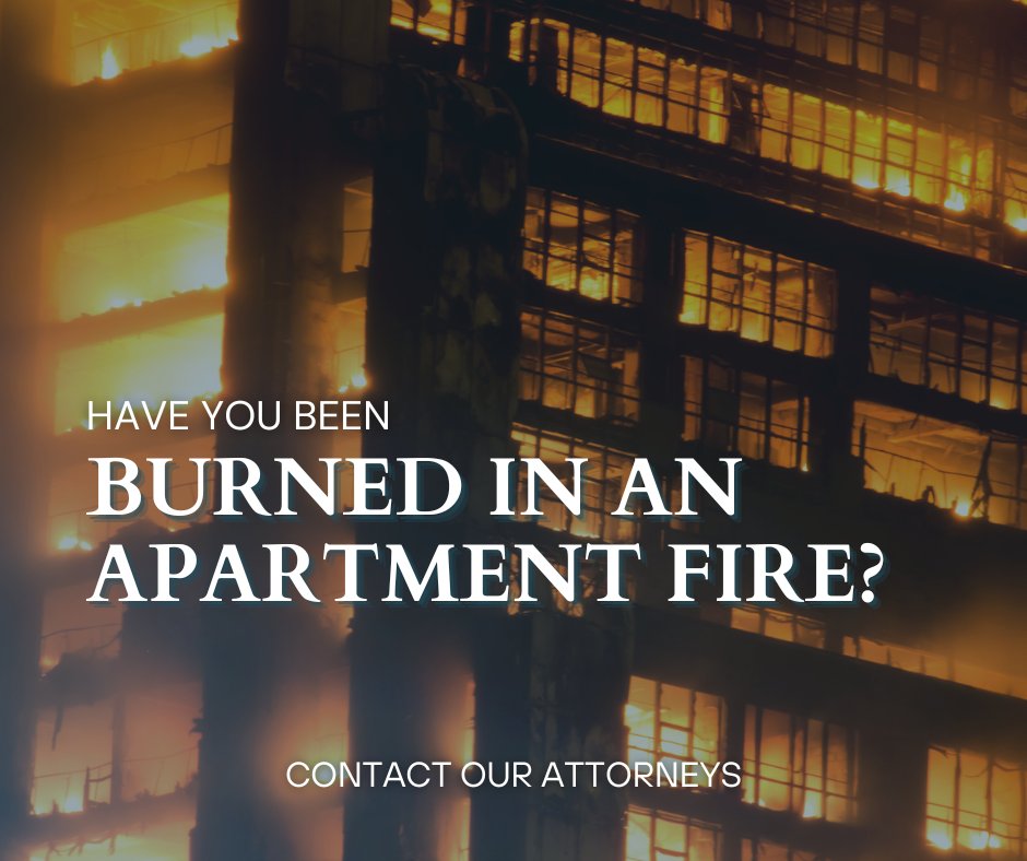 Have you suffered from burn injuries or smoke inhalation due to an apartment fire? Our personal injury attorneys can help you receive the compensation you need. Contact our team today.
#BurnInjury #PersonalInjury

bit.ly/2nVQ4gD