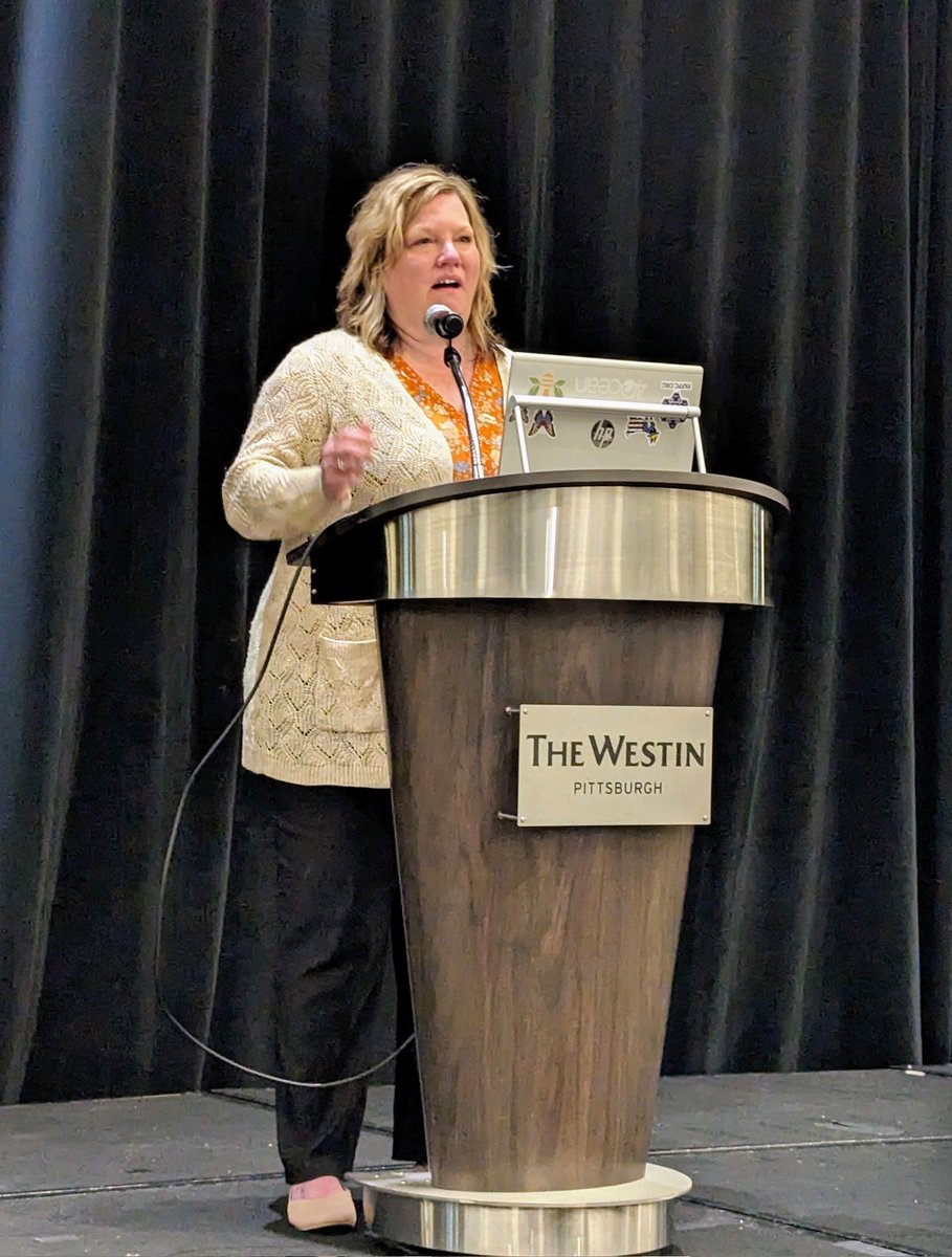 _PAFPC's tweet photo. @javancas  President PAFPC and Sue McCrone PDE Division Chief of Federal Programs kicks off #PAFPC2024 https://t.co/wxwU5vkfSt
