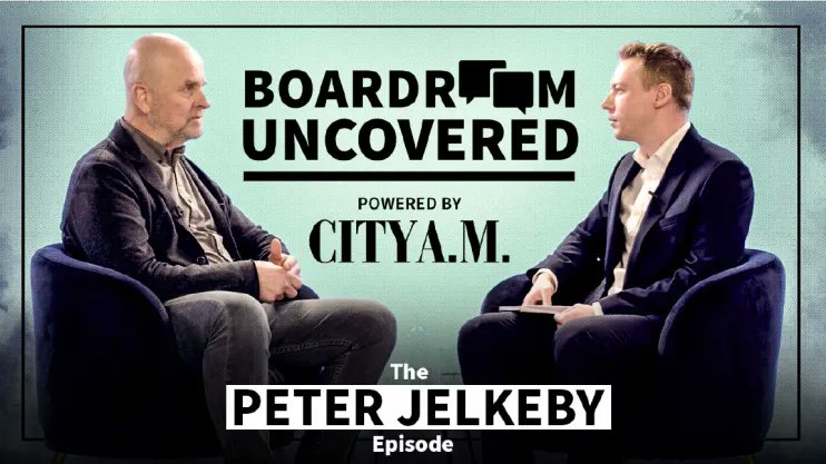 Great stuff from the team. We launched a new video series today, City A.M.’s new on-camera interview series, Boardroom Uncovered. The first instalment is with Ikea's UK chief Peter Jelkeby, who sat down with @JonRobinsonNews cityam.com/boardroom-unco… youtube.com/watch?v=2Kg2JJ…