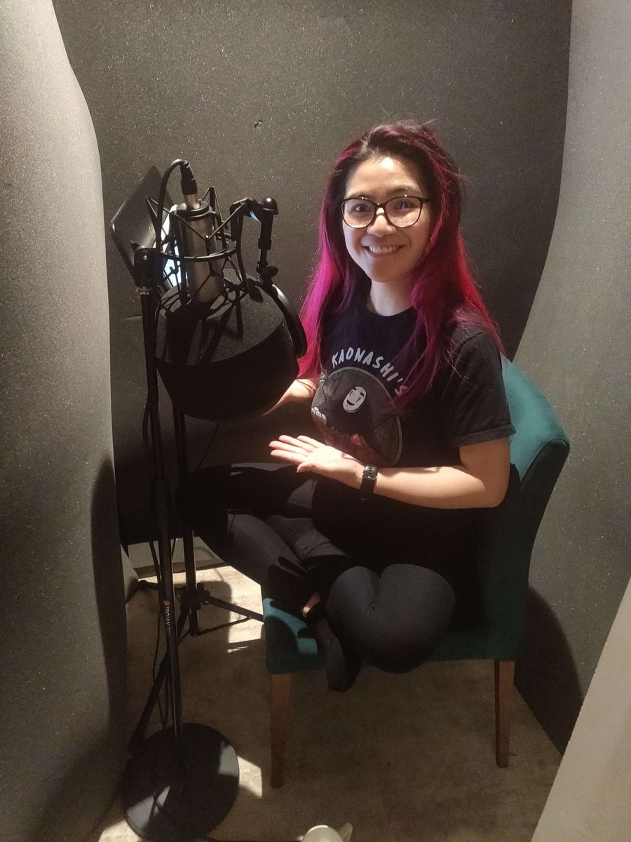 PIntroverts's tweet photo. In our DIY booth recording the lines for Arban!🎙️The VO is coming along great - we just can't wait for you to hear all the amazing voices we have in Cabernet 🦇🖤(And to cast the few remaining roles!) #voiceactor #cabernetrpg https://t.co/Lcv6NQLdk0