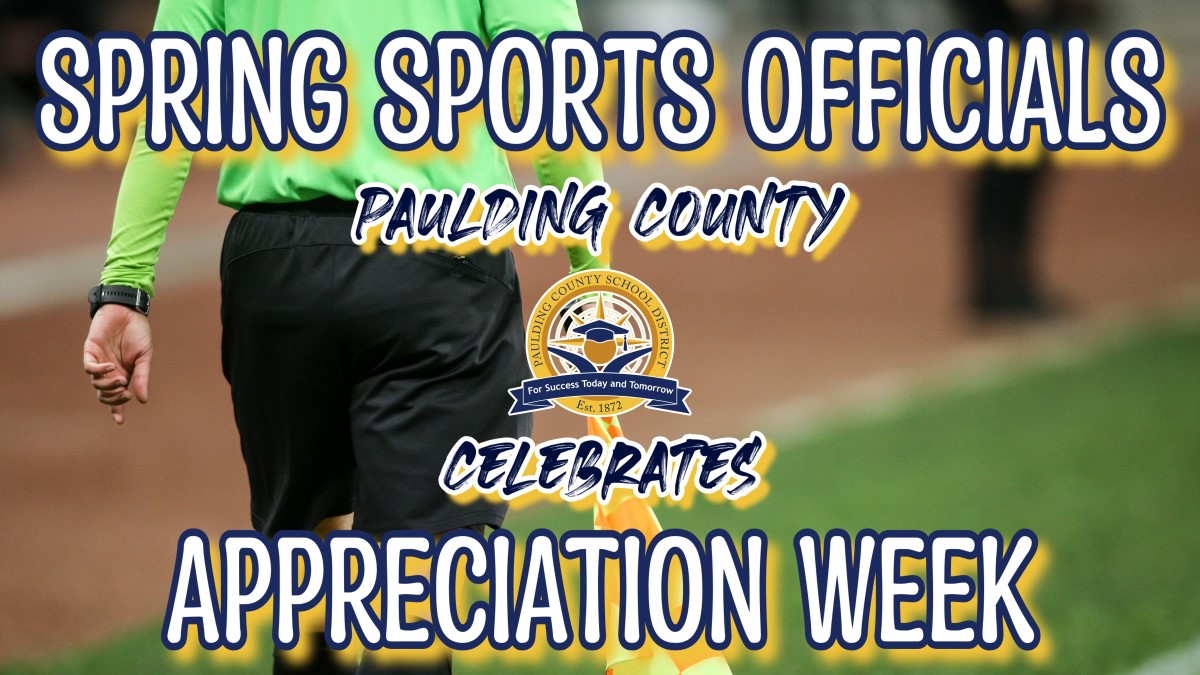 We appreciate all of our PCSD Sports Officials! Thank you for all you do!!