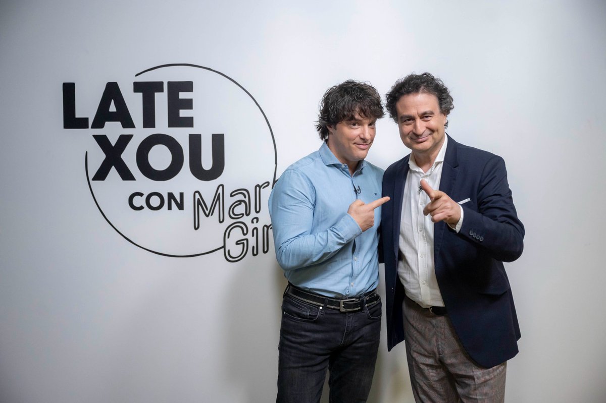 RTVE Comunicación y Participación (@rtve_com) on Twitter photo ¡Esta semana el 'Late Xou con Marc Giró' recibe a los jurados de #MasterChef Pepe Rodríguez (<a href="/Pepe_elBohio/">Pepe Rodriguez</a>) y <a href="/JordiCruzMas/">Jordi Cruz Mas</a>!
Martes 16 de abril, a las 20 h en <a href="/rtveplay/">RTVE Play</a> y después de 'cachitos' y 'Ovejas eléctricas' en @La2_tve
rtve.es/n/16060869 ¡Esta semana el 'Late Xou con Marc Giró' recibe a los jurados de #MasterChef Pepe Rodríguez (<a href="/Pepe_elBohio/">Pepe Rodriguez</a>) y <a href="/JordiCruzMas/">Jordi Cruz Mas</a>!
Martes 16 de abril, a las 20 h en <a href="/rtveplay/">RTVE Play</a> y después de 'cachitos' y 'Ovejas eléctricas' en @La2_tve
rtve.es/n/16060869