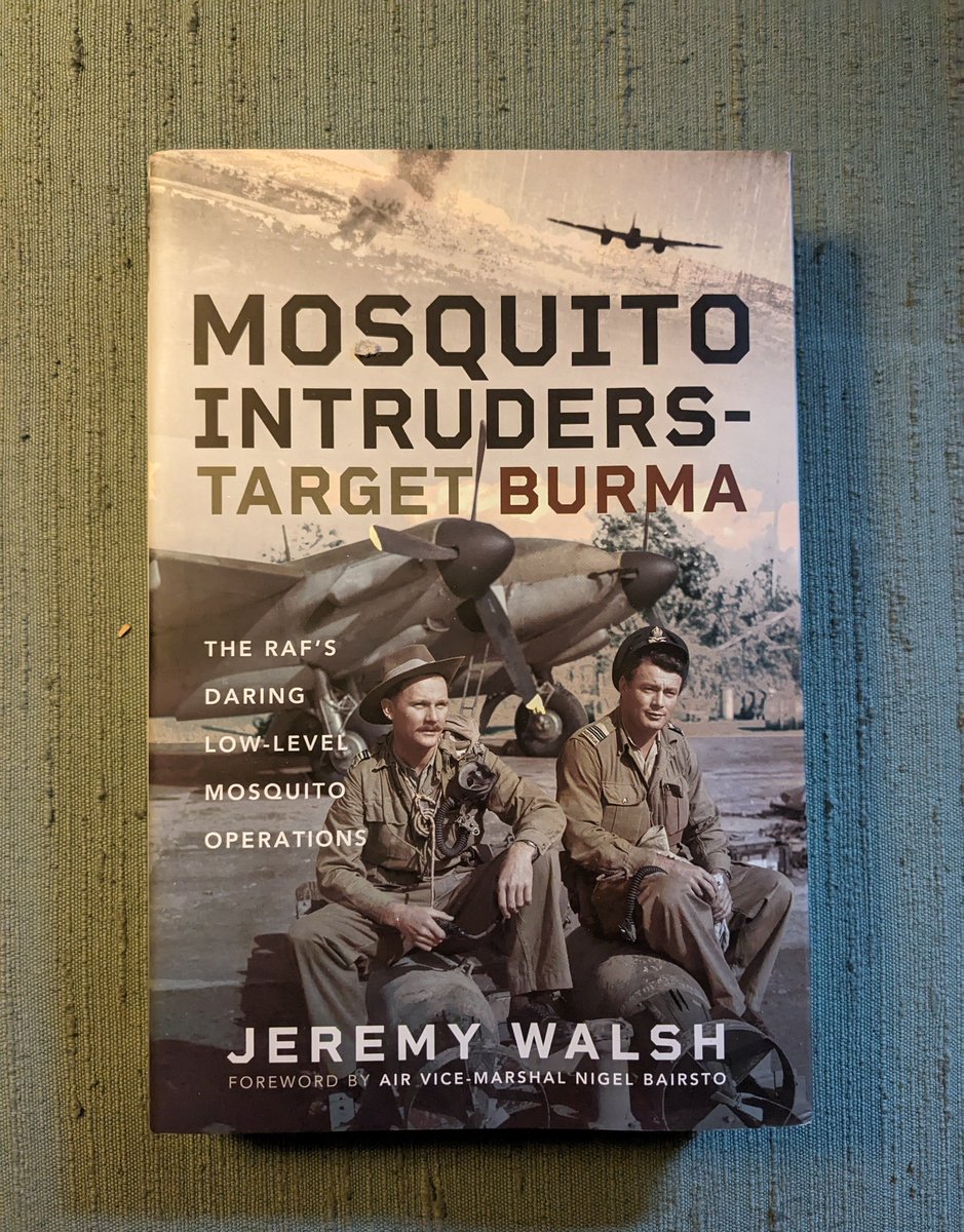 Strewth - the Mailman delivered!! Gotta get reading right away!! #WhatAreYouReading #BookReviews #20thCenturyHistory #MilitaryHistory #AvGeek #AviationHistory #BritishImperialHistory #JapaneseImperialHistory #BurmeseHistory #Myanmar #RAF #FarEastAirForce #CBI #India @USAS_WW1