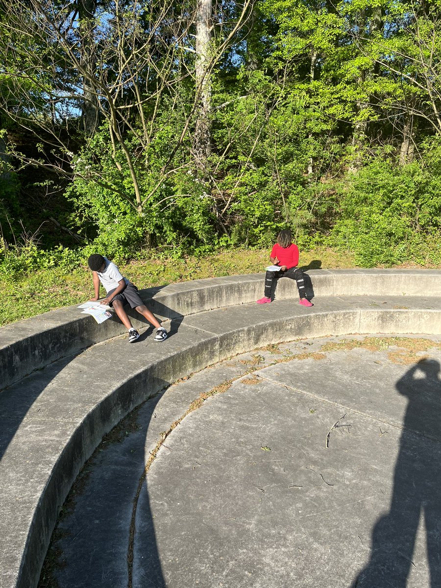 Morning work with a little sunshine. <a href="/LEAPSouth/">K-5 LEAP South</a> <a href="/FultonCoSchools/">FultonCountySchools</a>