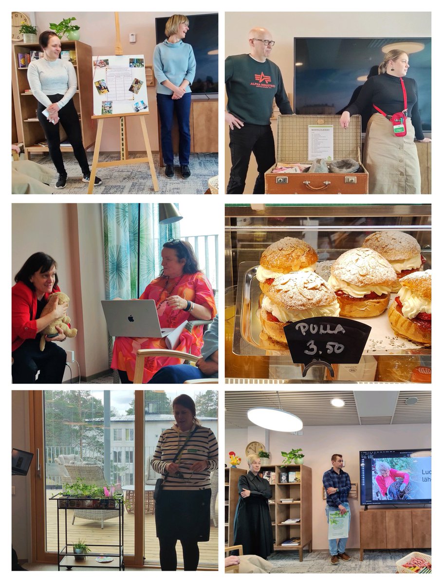 #WilhelmiinaKoti ja <a href="/MSillanpaan_sr/">MiinaSillanpääSäätiö</a> yhteinen innovaatio-ohjelma jatkui tänään tiimien kehitystöiden äärellä. Mahtavia juttuja asukkaidemme, henkilöstön ja läheisten yhteisen arjen, elämän ja tekemisen iloksi ja tueksi. Toteutukseen heti ja lähitulevaisuudessa. Kiitos <a href="/TamoraOy/">Tamora Oy</a> ❣️