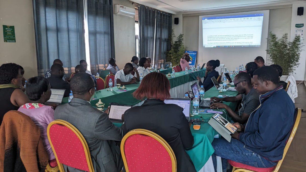 @NUDOR_Rw board, member organizations and #technical team for report development are participating in is a validation meeting of the #PARALLEL report on #CEDAW convention that is being conducted by @NUDOR_Rw in partnership with @DisabRightsFund and #MakeWay program.