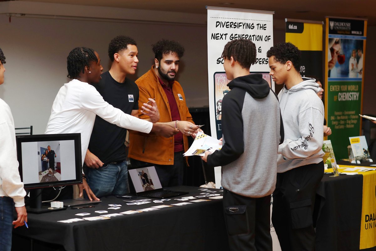 Last month, the Faculty of Science hosted its first-ever dedicated engagement event for prospective Black and African Nova Scotian students. Thanks to everyone from the Dal community who took part! 🐯 Read our recap of a successful day: bit.ly/3Ji30Ur