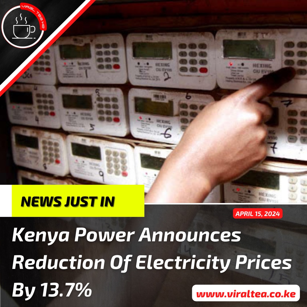 Kenyans can now enjoy a 13.7% Reduction in the cost of electricity for domestic consumers. We give thanks to our government! #ShukranYaKitaifa. Tuombeni Kenya