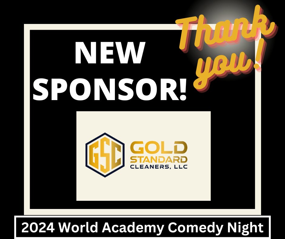 Thank you, Gold Standard Cleaners!