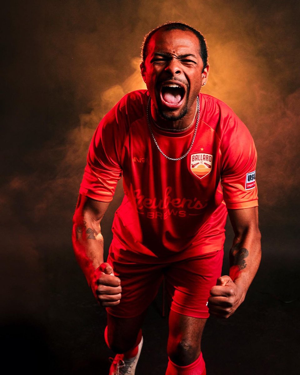 footballshirt's tweet photo. The new Ballard FC 2024 shirt from Inaria is, alongside the grey goalkeeper equivalent, part of the “Fire and Smoke” release launch.

Read more: https://t.co/VldaXH5U6Z

#BallardFC #UpTheBridges #newkits #footballshirts #Inaria #soccerjersey https://t.co/xotDZfH6th