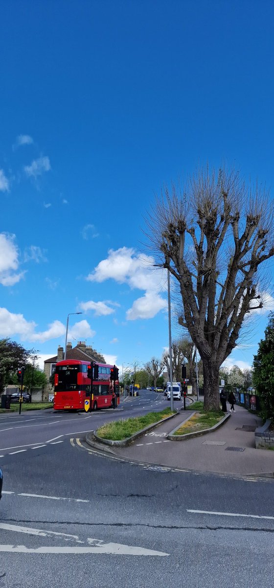A beautiful blue sky after rain somewhere in london .... 

#LondonIsLovinIt