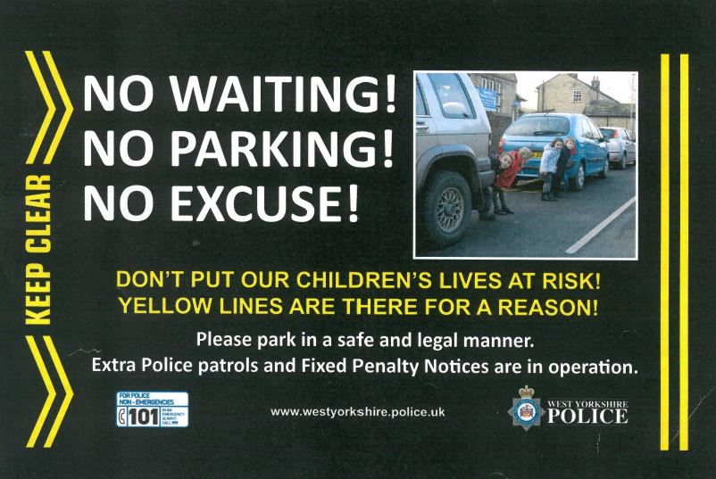 On Thursday 11/04/2024, officers from Shipley Neighbourhood Policing Team along with Council Enforcement Officers carried out joint patrols around Cullingworth Primary School. One motorist was issued with a ticket for obstruction and another for an expired MOT.