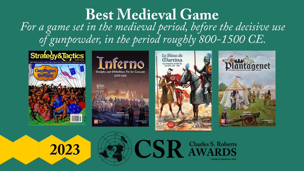The Charles S. Roberts Awards tweet media
