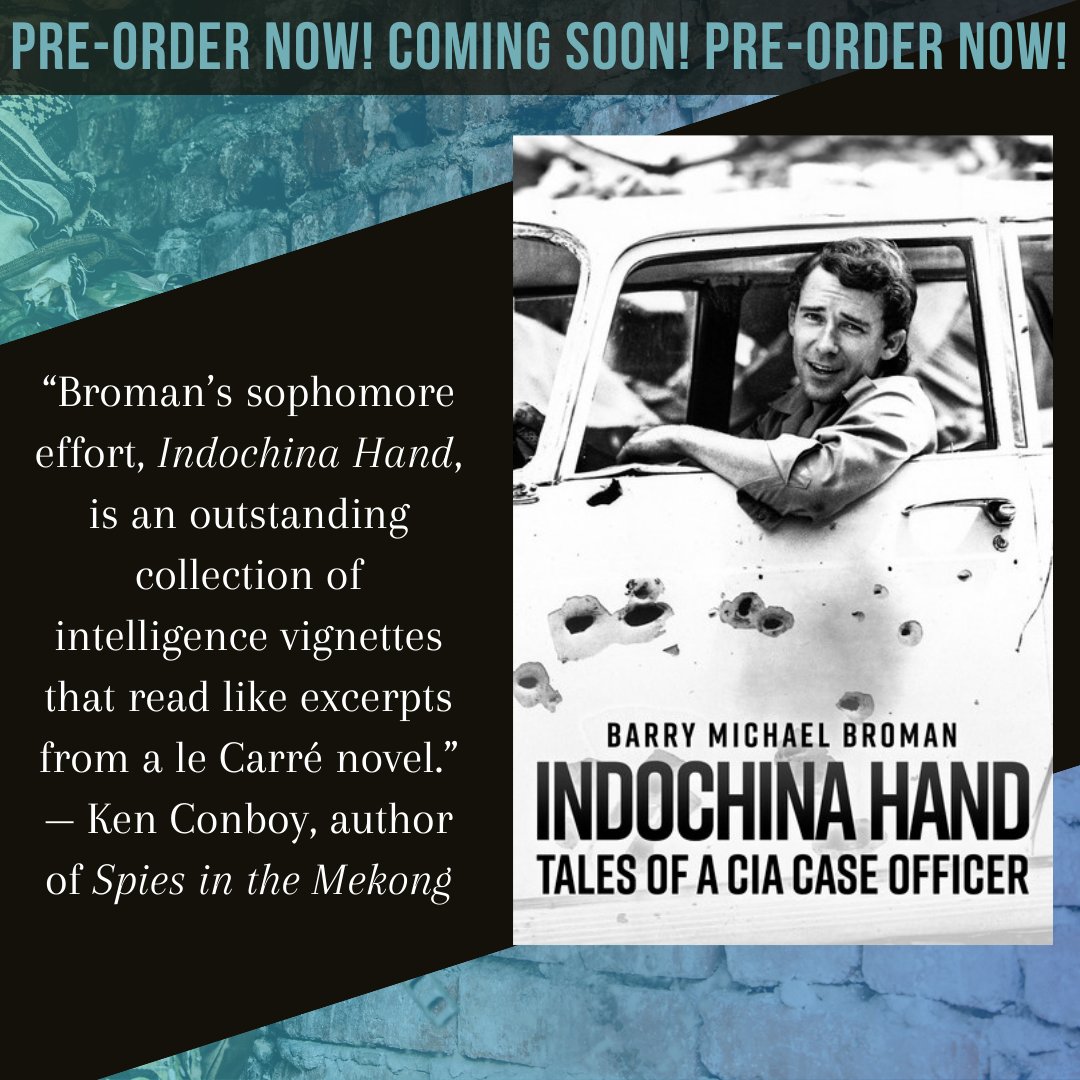 Script_Military's tweet photo. Barry Broman brings together tales from his career as a CIA case officer during the Cold War, giving fascinating insights into handling double agents and working in denied areas.
🛒 https://t.co/GNbtzVPt7p

#ColdWarHistory #sovietagent #barrybroman #coldwaragents #ciaofficer https://t.co/2hlXaMkzao