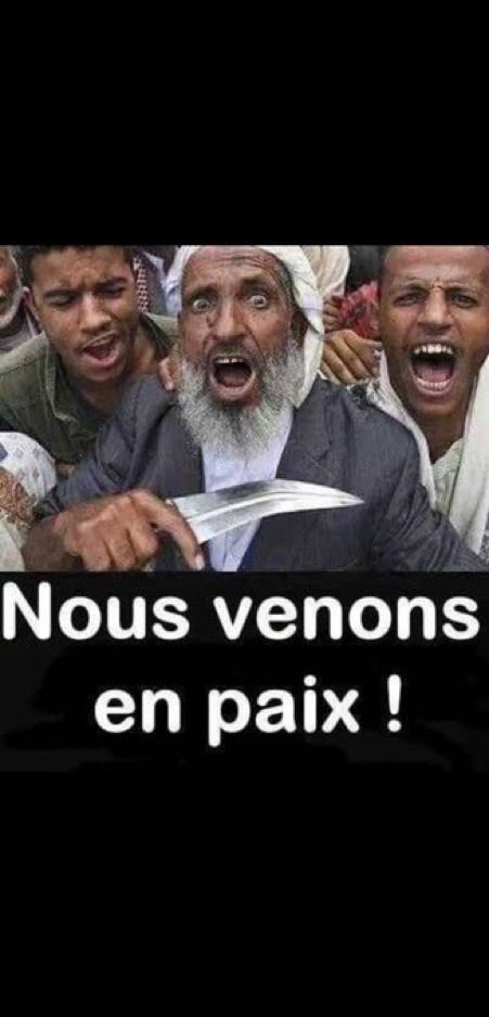 Puisqu’on vous le dit et qu’on vous le répète .. 

« Tout va bien, et l’Islam est une religion d’amour et de paix .. »

Donc, vous n’avez aucune raison d’être tourmentés ..