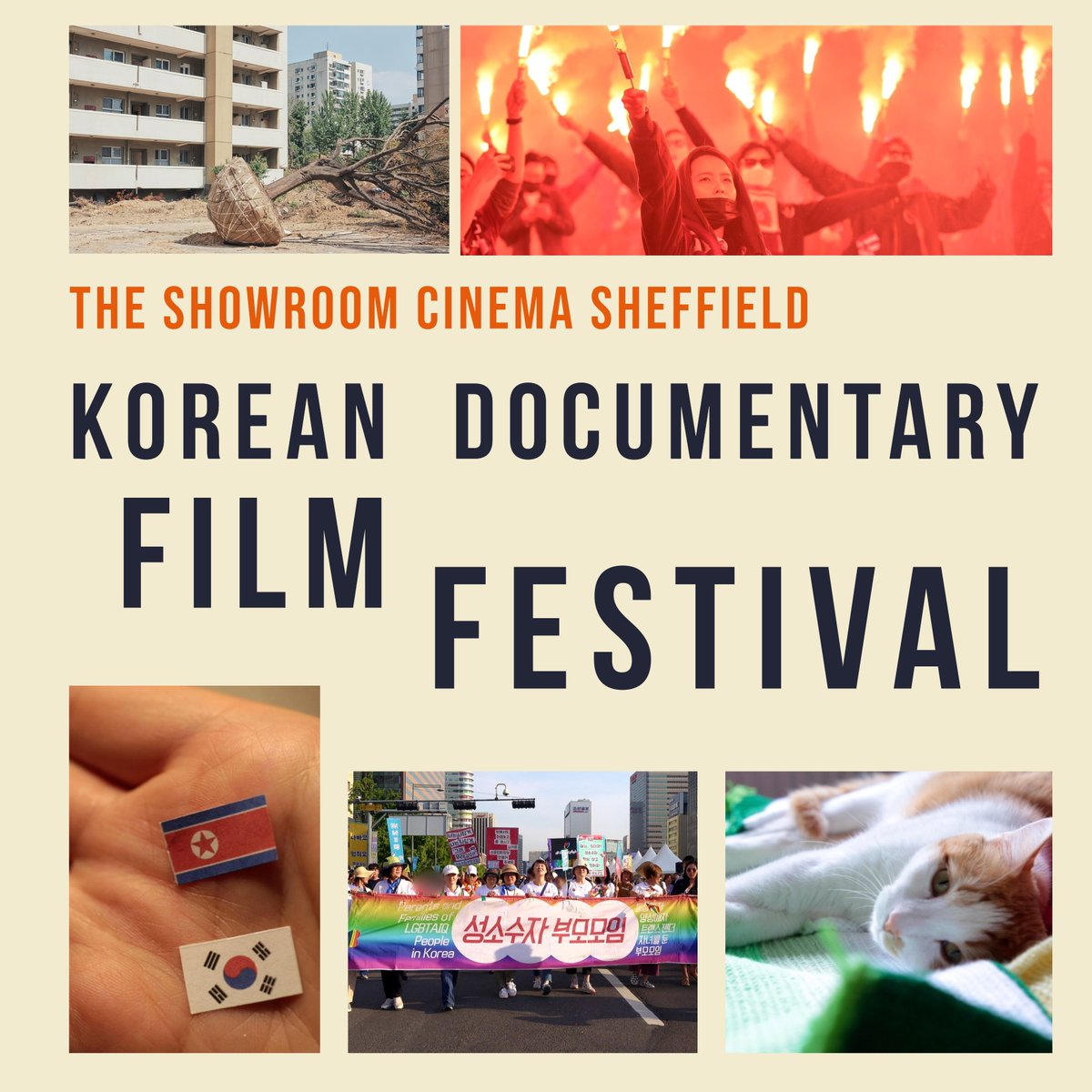 Our Korean Documentary Film Festival will start tomorrow at @showroomcinema 🎉🎟️ Focussing on bringing contemporary Korean documentary to Sheffield and showing the breadth of films that are emerging in the Korean documentary market. Book your ticket 👇 showroomworkstation.org.uk/koreandocseason
