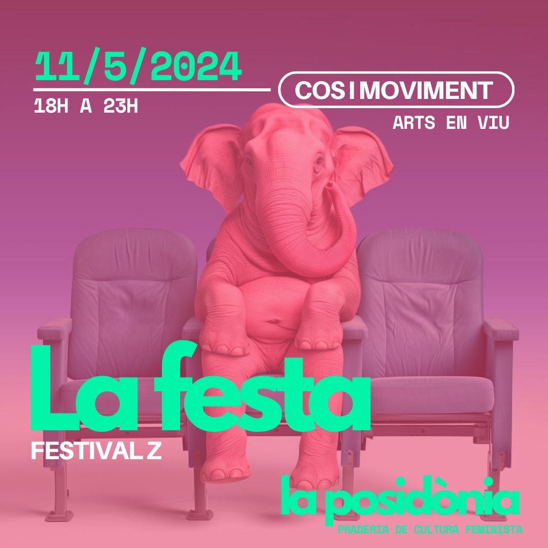 Aquest 2024 anunciarem la programació del #FestivalZ d'una manera molt especial! De la mà de La Posidònia (@lorelacional), la festa Z envairà el Centre Cívic Ultramort el dissabte 11 de maig 🥳 Aconsegueix ja la teva entrada 👇 entradium.com/events/festiva…