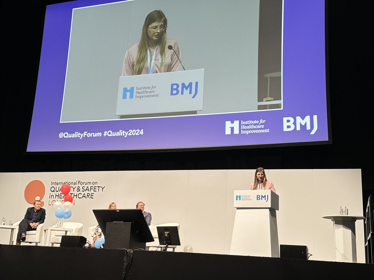 I want to say special thank you to @EstherGreaney for all her hard work on the run up and at @QualityForum with us last week as member #LivedExperience and Communities panel @bmj_latest @ihi #Quality2024

You now part of the #Tribe 👊🏽

@NeilCarrMPFT @melanieanneball @LizLockett1