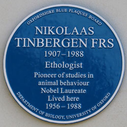 Nikolaas Tinbergen was born on this day in 1907. He won a Nobel prize for his work on animal behaviour (uniquely his brother was a Nobel winner too). The building named in his honour was demolished in 2020 - the replacement Life and Mind Building is nearing completion.