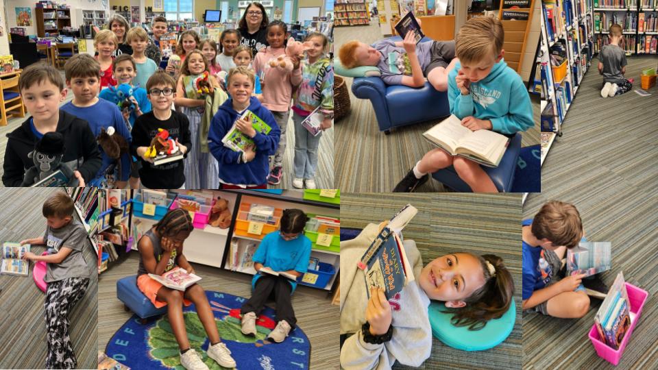 Midway Elementary Library tweet media