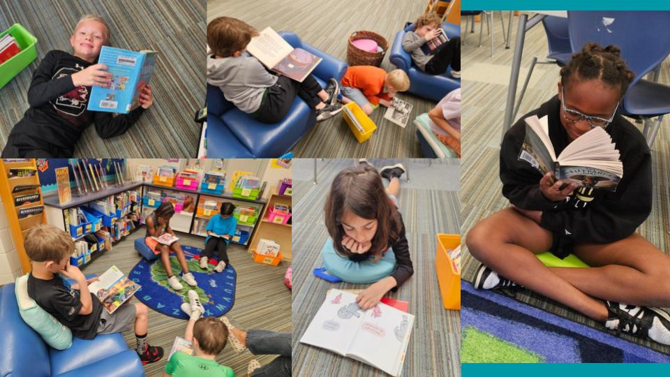 Midway Elementary Library tweet media