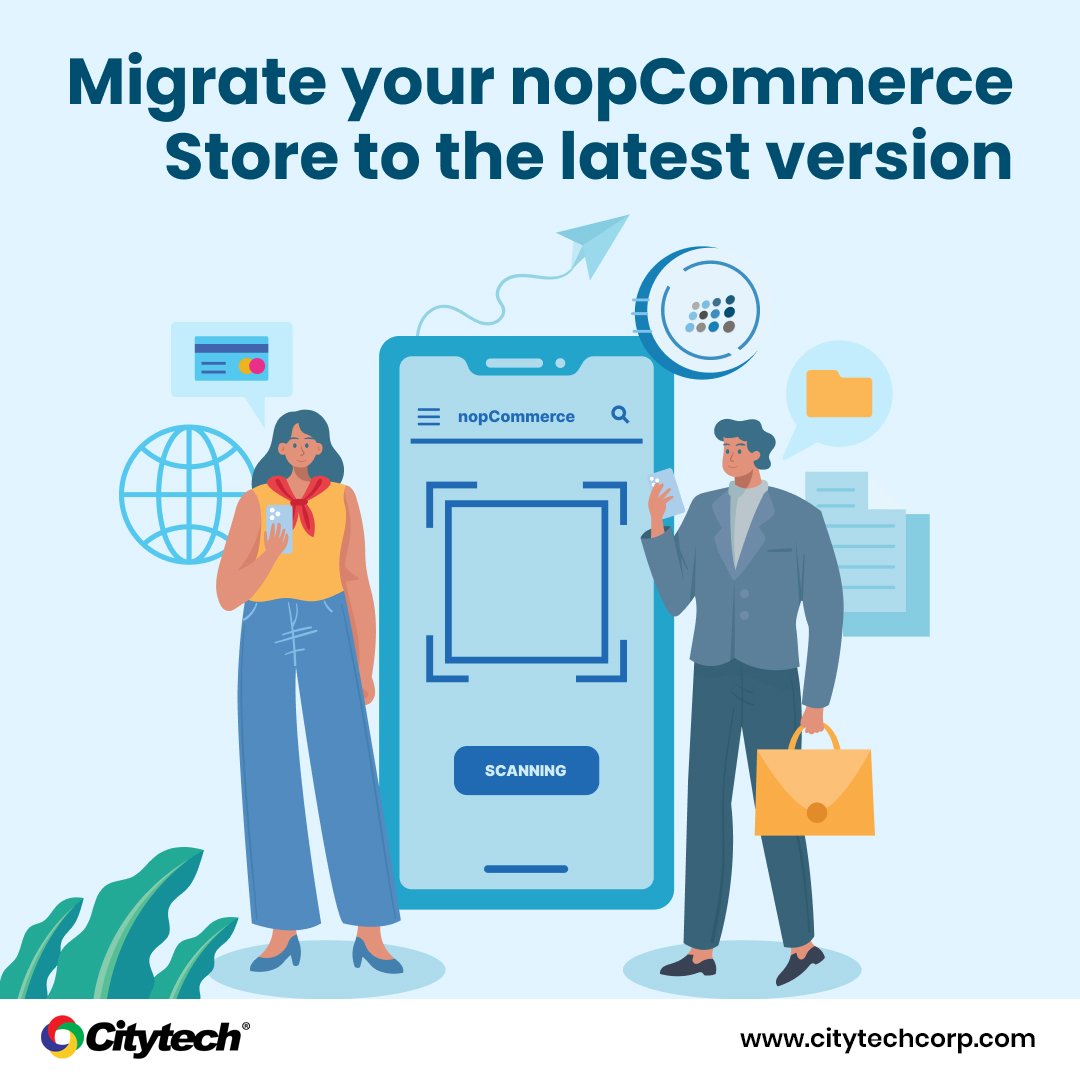 Being a specialized nopCommerce #development company, we help you upgrade your existing store to the latest version of #nopCommerce. We have helped several online retailers migrate their older sites with customization and data to the newer version.