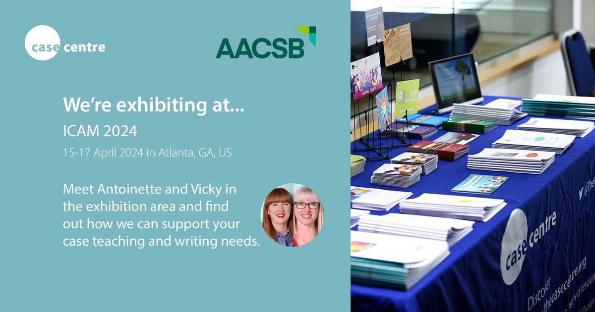 .@cases_annie and @cases_vicky are exhibiting at #ICAM2024 in Atlanta until Wednesday. 🇺🇸 Pop by our stand and find out more about case distribution, scholarships, workshops, webinars, and much more! #casesupport