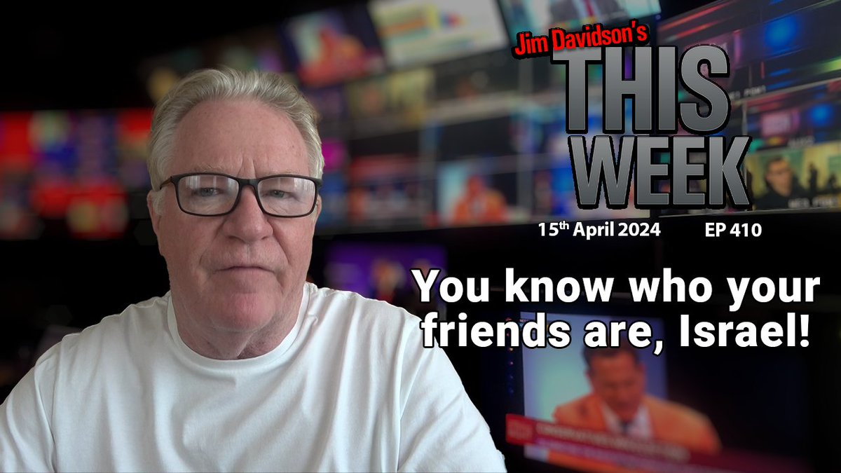 Jim Davidson brings you the latest episode of This Week, from where RAF Typhoon jets took off to intercept Iranian drones attacking Israel. He talks about the conflict in the Middle East and what Israel is going to do next after being pelted with 300 drones and missiles!
