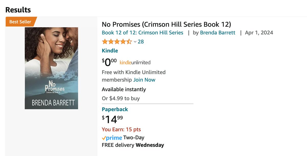 Thanks for making my new release a best-seller