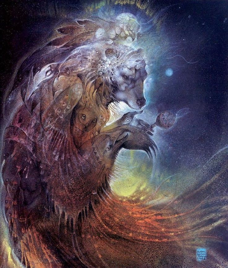 #ThoughtForTheDay Every creature in Druidry offers gifts of inner knowledge and healing. But it's a very particular kind of healing; what might be best described as 'medicine' by the indigenous peoples of the Americas #animals #knowledge #druidry art: Susan Seddon Boulet