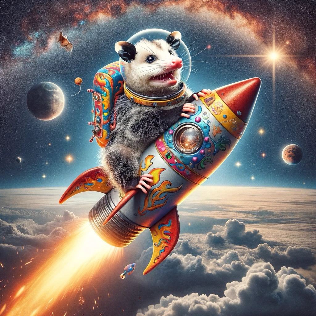 greeniax's tweet photo. @opposumus To the moon! #memecoin #crypto #solana https://t.co/y6TeYxeT8v