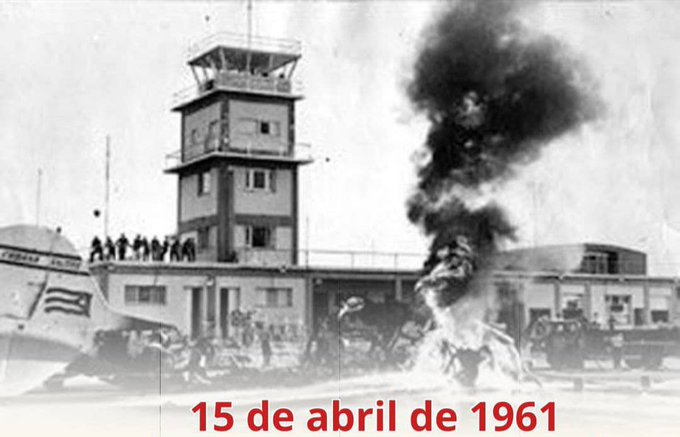 Hace 63 años, aviones piratas atacaron aeropuertos cubanos. Fue preludio de la invasión mercenaria, financiada y apoyada por el gobierno de #EEUU, contra la naciente Revolución Cubana. Los ataques, maniobras y todo tipo de acciones hostiles no han cesado #GirónVictorioso. #Cuba