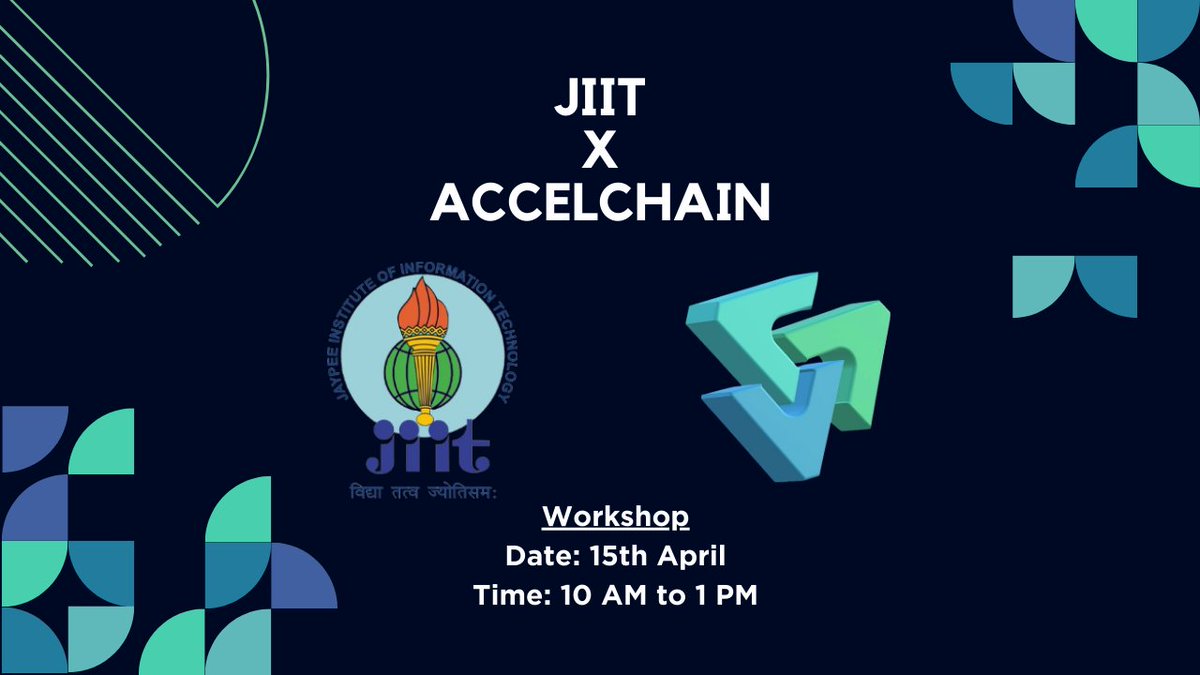 Accelchain_'s tweet photo. Big shoutout to @JaypeeUniversi2 for hosting a fantastic workshop! ✨ The students' energy and eagerness to learn were truly inspiring. #Blockchain #Accelchain #workshop https://t.co/i7UVVx170p