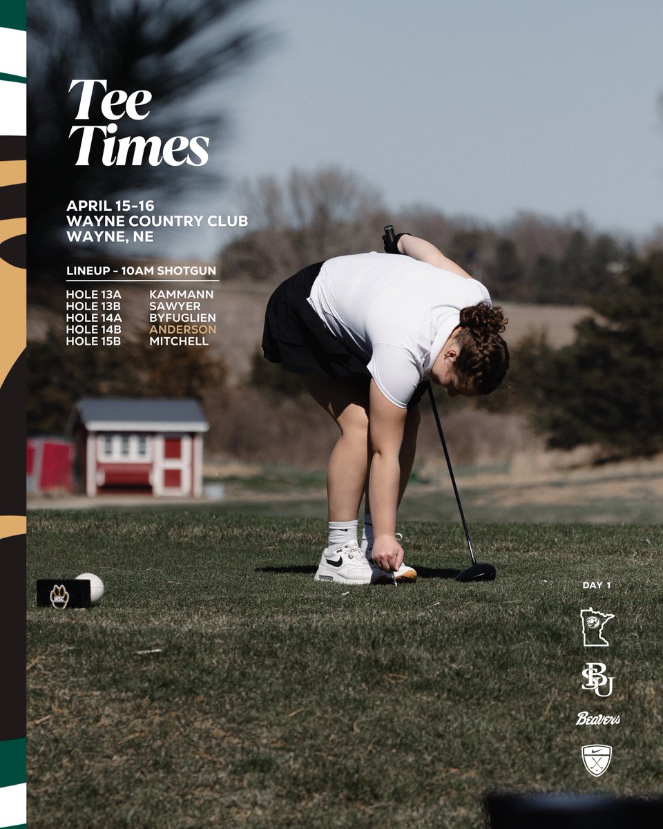 Ready to roll in Wayne 🌽

🔗 bit.ly/4aPfyPz
📲 Download Golf Genius App 
⌨️ GGID: WILDCATCLASSIC24