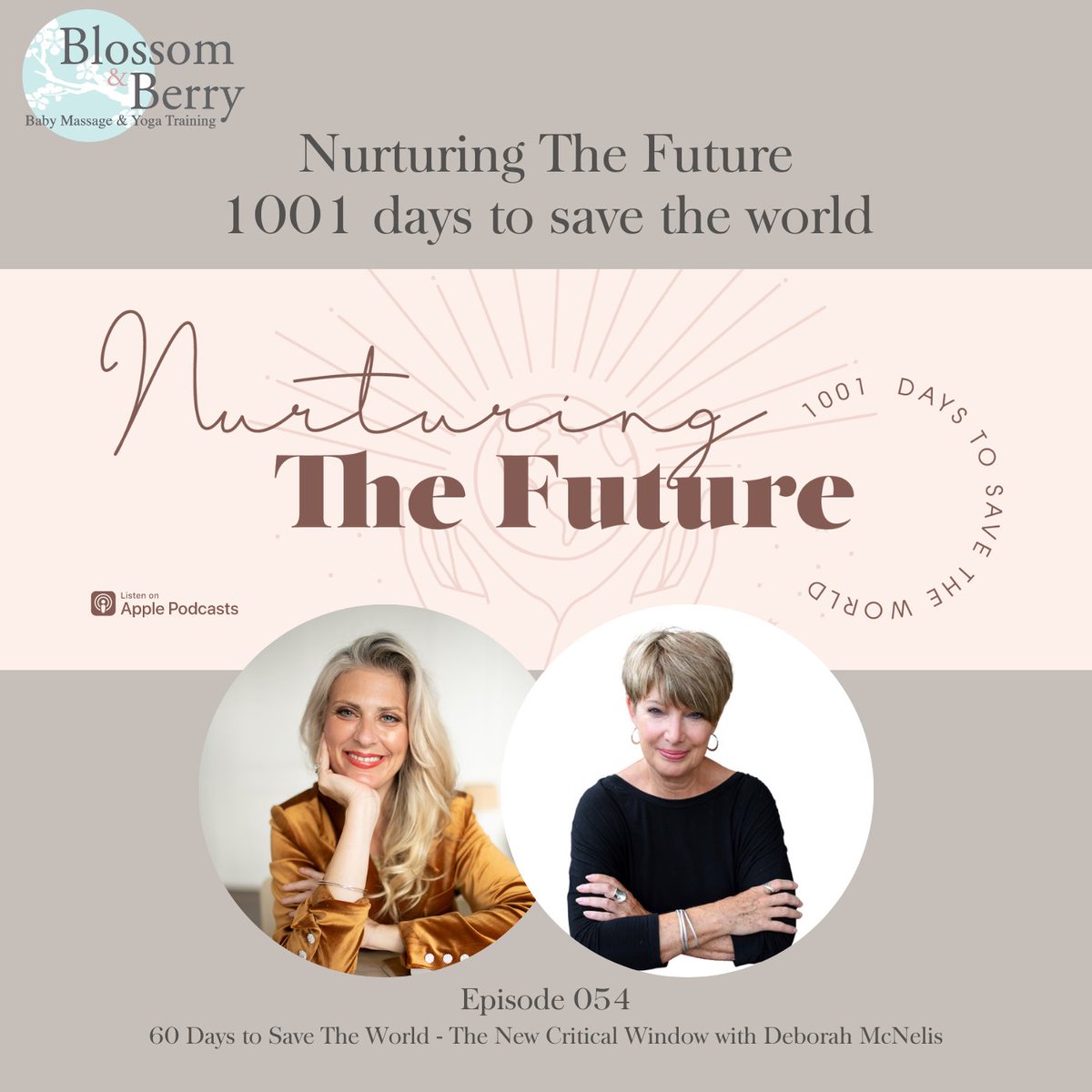 You are invited to enjoy this wonderful discussion with @blossomandberry about the incredibly positive influence we can make in the first 60 days of life! Research has revealed the remarkable difference nurturing responsiveness and support of caregivers in the first 2 months of