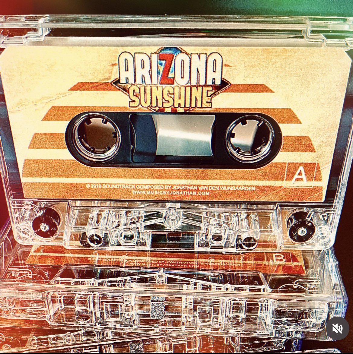 Grab one of these now! The soundtrack to the original @arizonasunshine on cassette tape. Last copies! I’ll sign on request.

musicbyjonathan.bandcamp.com/merch