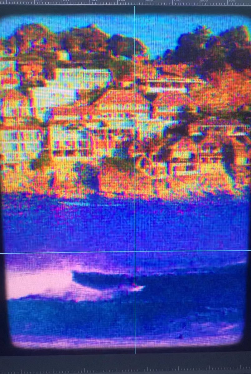 gm folks ! monday right here ! heres the sneak peek for tonight drop , it will be an sequential animation from 50 frames of photograph with some old glitch CRT spices , its all about island tropical and patrol ✨ coming soon tonight on $LSP @mallow__art