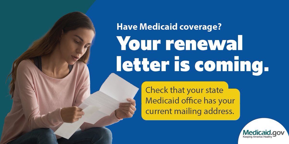 WV CHIP and Medicaid participants: Please open mail from the WV DoHS, it contains important information needed to continue your coverage. Visit connectingkidstocoverage.com for more info. #KeepKidsCovered