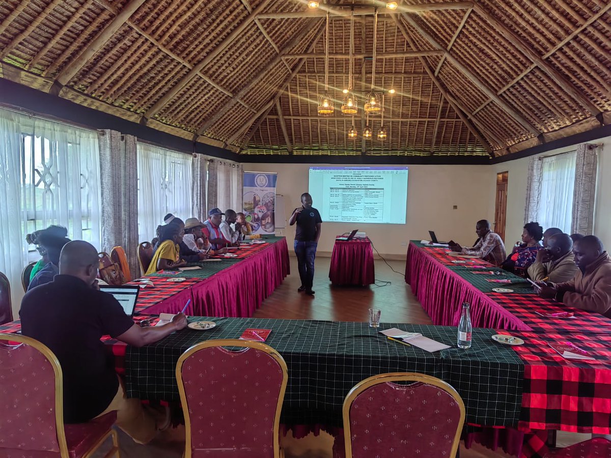 Today, we held our inception meeting on community pesticide Action Monitoring (CPAM) on the use and impacts of Highly Hazardous Pesticides(HHPs) in the Amboseli ecosystem in Kajiado county. @PAN_UK @SRausingTrust @HBSNairobi @ToxicsFree #pesticides #CommunitySupport