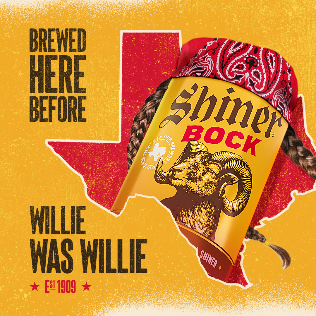 Becoming a Texas legend takes time – luckily we've had plenty. Try Shiner Bock for a delicious lager brewed exclusively in Texas for over a hundred years